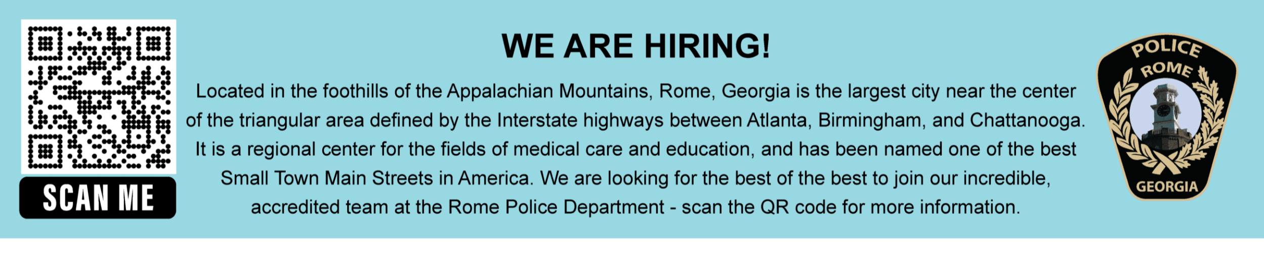 we are hiring for website