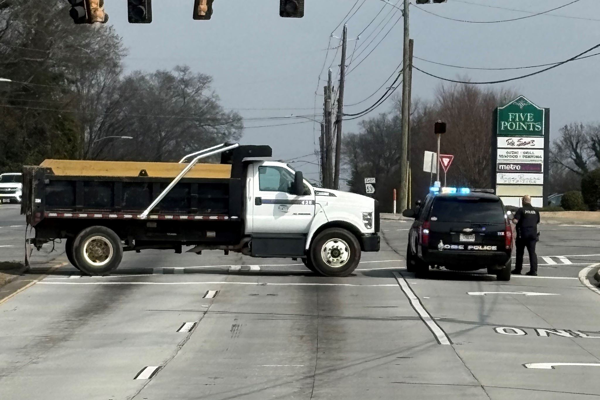 police police POTUS visit