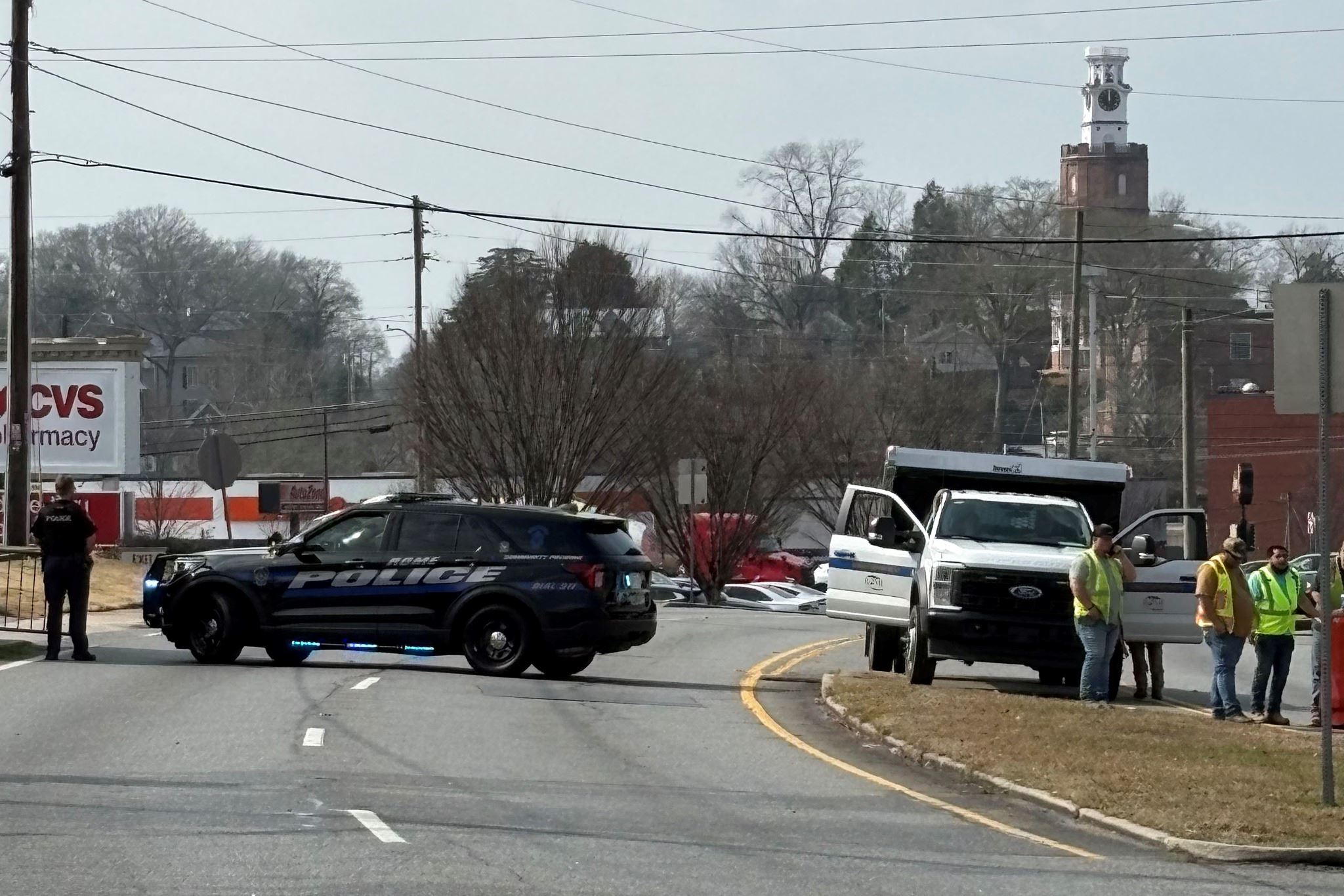 police POTUS visit 2